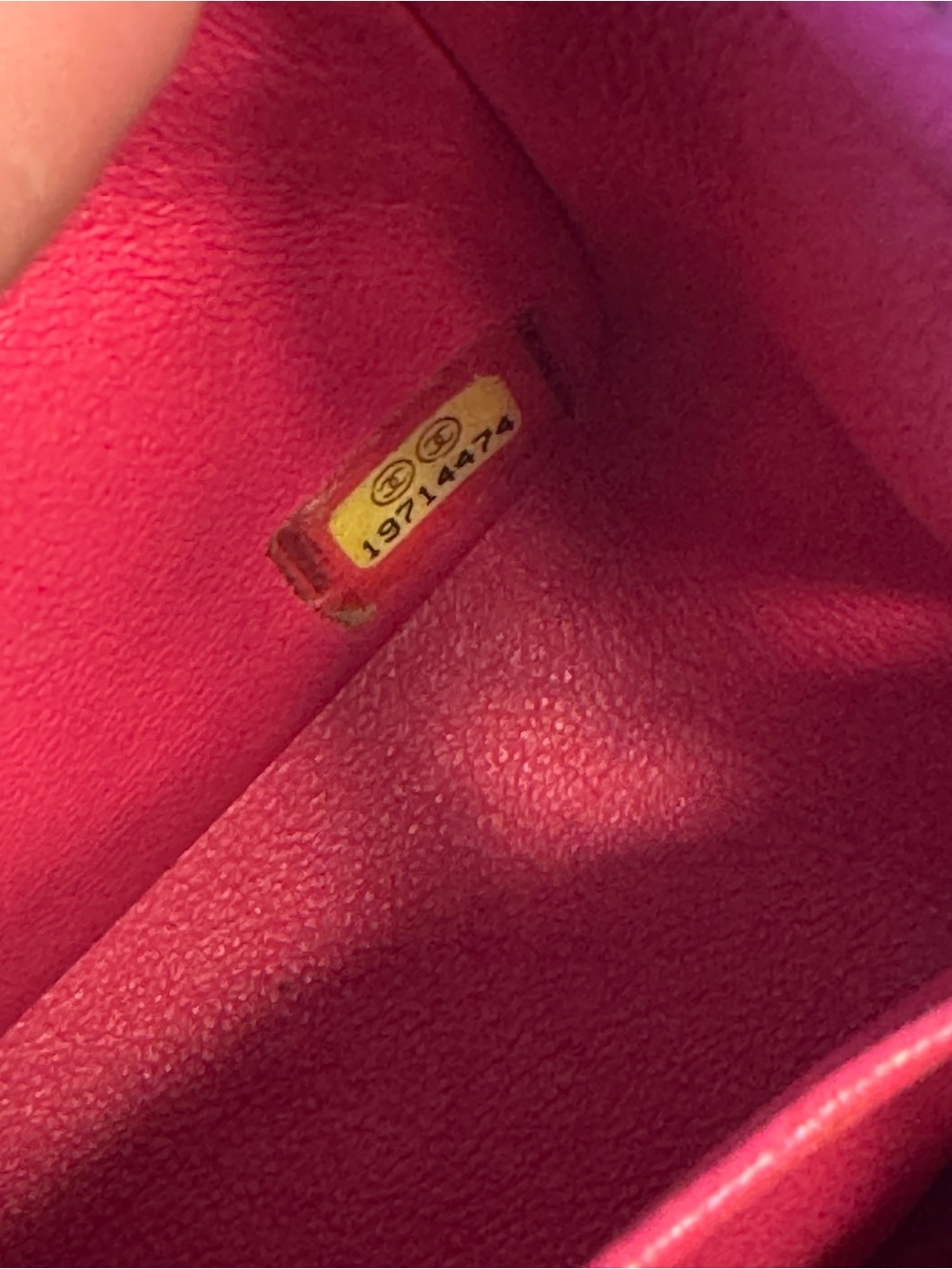 Chanel - Mini Square Flap Bag in Pink - Picture 14 of 14